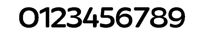 Glorium Grotesque Wide Medium Font OTHER CHARS