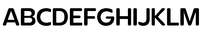 Glorium Grotesque Wide Medium Font UPPERCASE