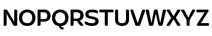 Glorium Grotesque Wide Medium Font UPPERCASE