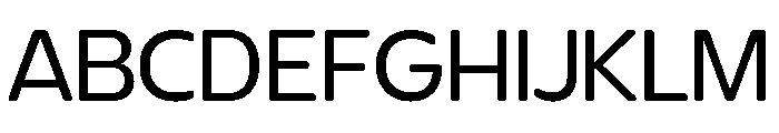 Glorium Grotesque Wide Regular Font UPPERCASE