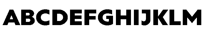 Gluy Black Font UPPERCASE