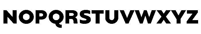 Gluy Black Font UPPERCASE