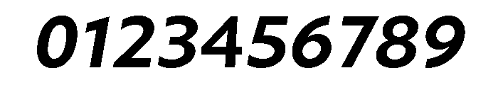 Gluy Bold Italic Font OTHER CHARS