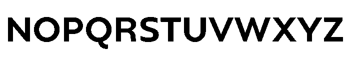 Gluy Bold Font UPPERCASE