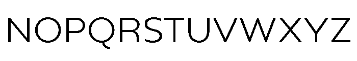Gluy Light Font UPPERCASE