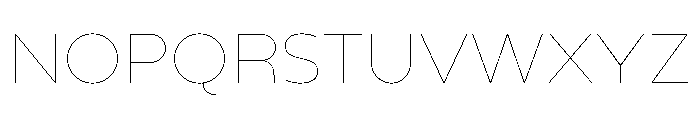 Gluy Font UPPERCASE