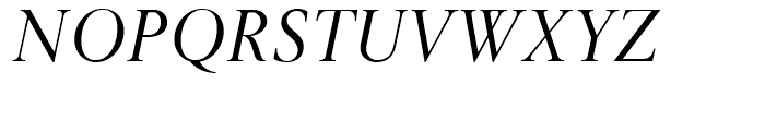 Gmuender Antiqua Italic Font UPPERCASE
