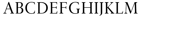 Gmuender Antiqua Regular Font UPPERCASE