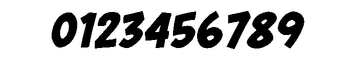 Gnar Bold Italic Font OTHER CHARS