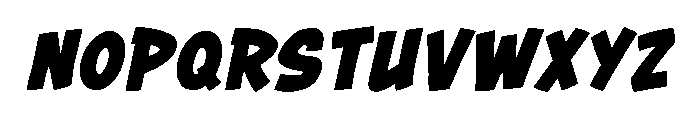 Gnar Bold Italic Font LOWERCASE