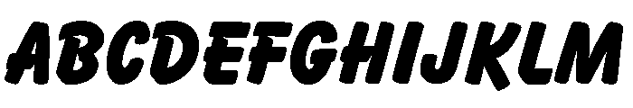 Gnar Extra Bold Font UPPERCASE