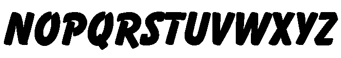 Gnar Extra Bold Font UPPERCASE