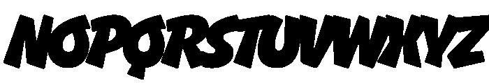 Gnar ExtraBold Font LOWERCASE