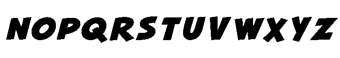 Gnar Regular Font LOWERCASE