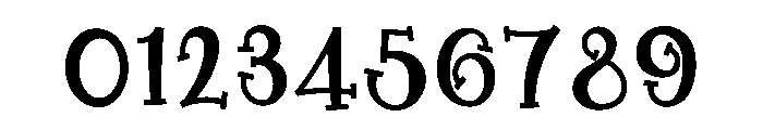 Gnome Heart Color Line Font OTHER CHARS