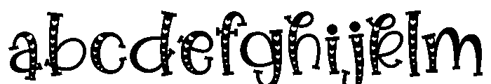 Gnome Heart Heart Line FONT