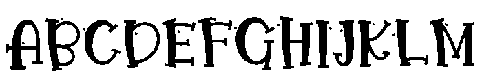 Gnome Heart Heart Font UPPERCASE