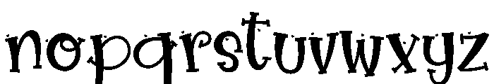 Gnome Heart Heart Font LOWERCASE
