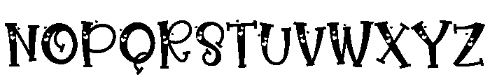 Gnome Heart Font UPPERCASE
