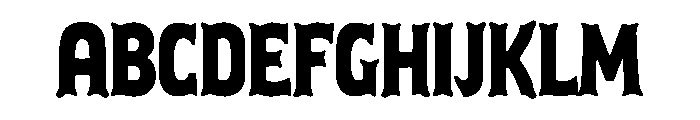 Gnomerry Font UPPERCASE