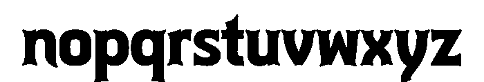 Gnomerry Font LOWERCASE