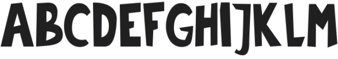 GNF Scrap Bold otf (700) Font LOWERCASE