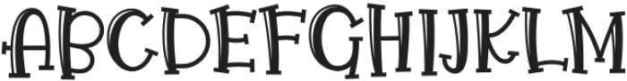 GNOME IRISH Regular otf (400) Font UPPERCASE