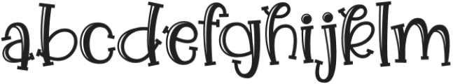 GNOME IRISH Regular otf (400) Font LOWERCASE