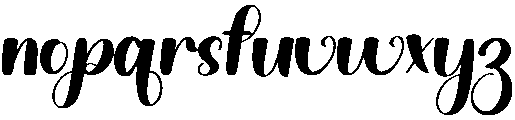 Gnome Regular otf (400) Font LOWERCASE