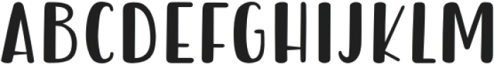 Gnome Summer Regular otf (400) Font UPPERCASE