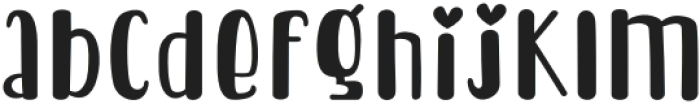 Gnome Summer Regular otf (400) Font LOWERCASE