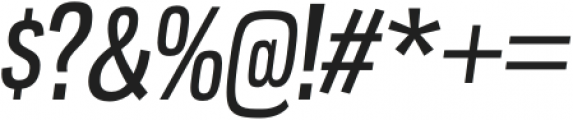 Gnuolane Regular Italic otf (400) Font OTHER CHARS