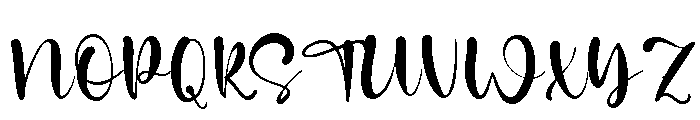 Gnevenn Font UPPERCASE