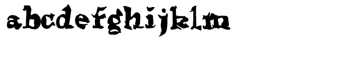 Gnarlee Regular Font LOWERCASE