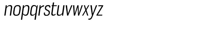 Gnuolane Book Italic Font LOWERCASE