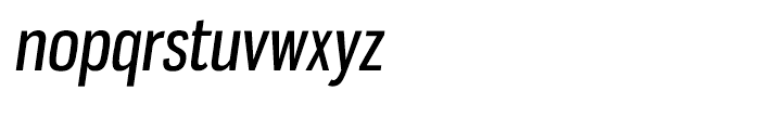 Gnuolane Regular Italic Font LOWERCASE