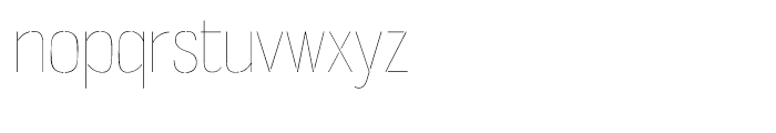 Gnuolane Stencil Regular Font LOWERCASE