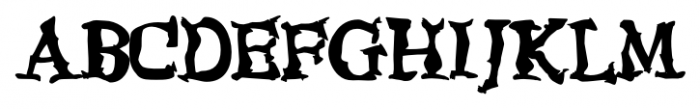 Gnarlee Regular Font UPPERCASE