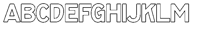 Gnosium Outline Regular FONT
