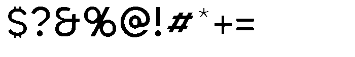 Gnosium Thin Regular Font OTHER CHARS