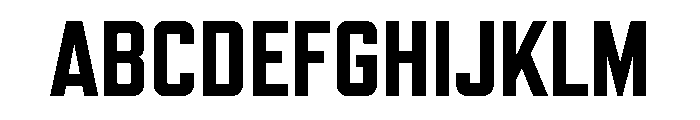 Goodland Variable Extra Bold Font UPPERCASE