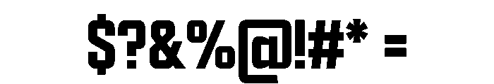 Goodland Variable Semibold Font OTHER CHARS