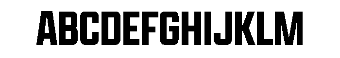 Goodland Variable Semibold Font UPPERCASE