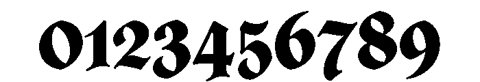 Gorgias Black Font OTHER CHARS