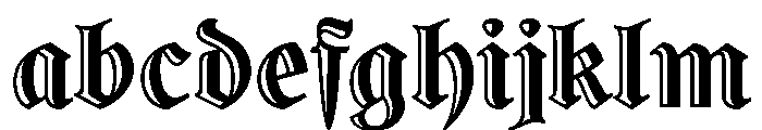 Gorgias Deco Black FONT