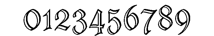 Gorgias Deco Regular Font OTHER CHARS