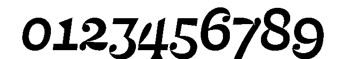 Gorgias Italic Font OTHER CHARS