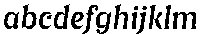 Gorgias Italic FONT