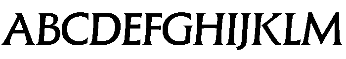 Gorgias Medium Italic Font UPPERCASE