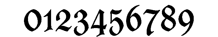 Gorgias Regular Font OTHER CHARS